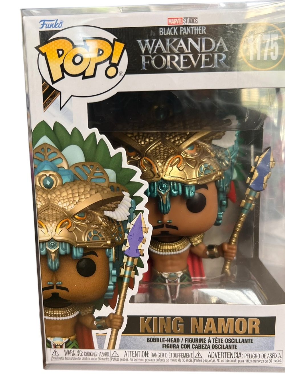 Marvel Studios Black Panther Wakanda Forever King Namor Bobble-Head